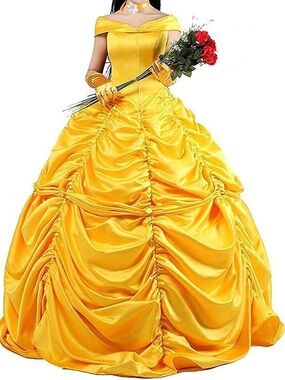Adult Belle Princess Costume/Gown